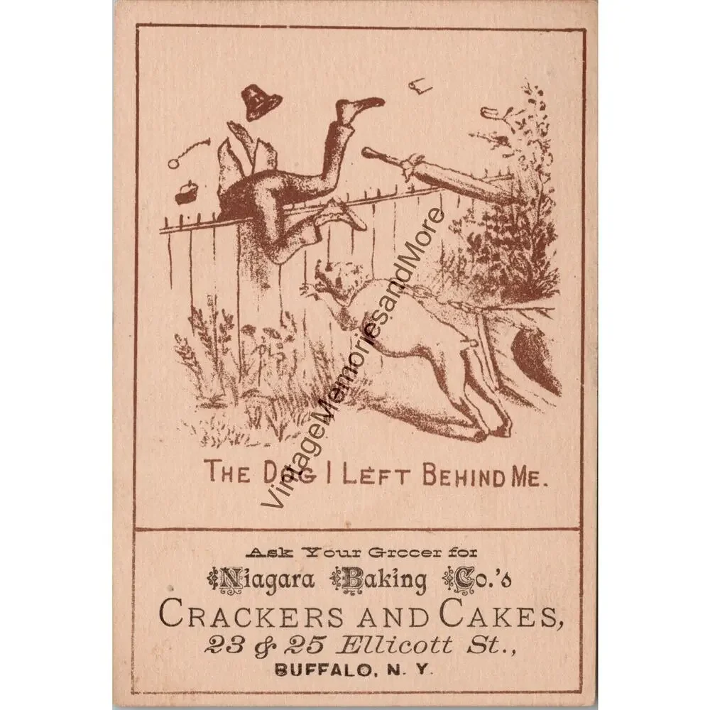 Vintage Niagara Baking Co's Crackers & Cakes Advertising Trade‎ Card PB23